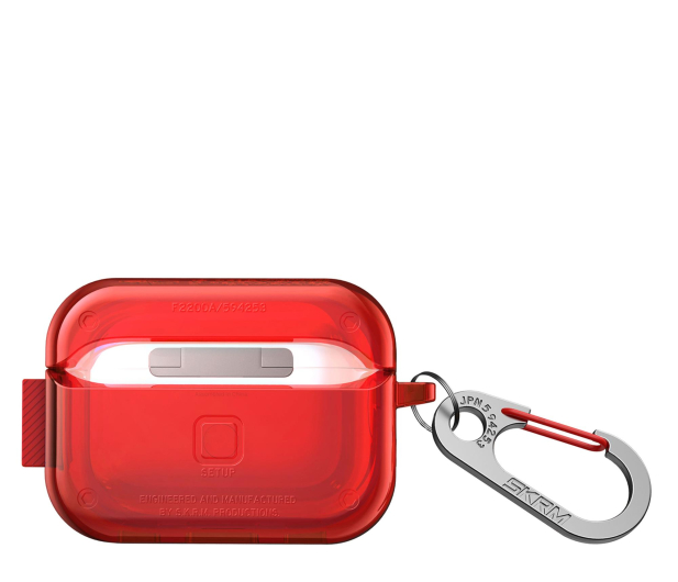 Skinarma Saido AirPods Pro 2 red - 1316945 - zdjęcie 2